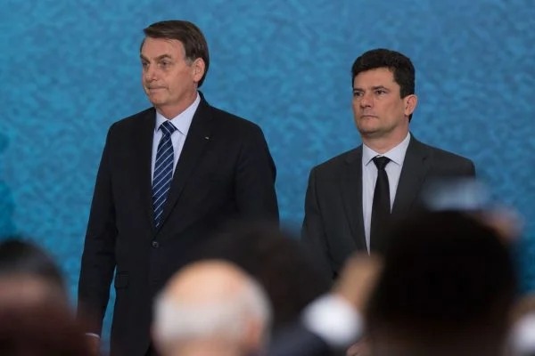 “Propósito de poder de Moro já estava definido”, diz Bolsonaro
