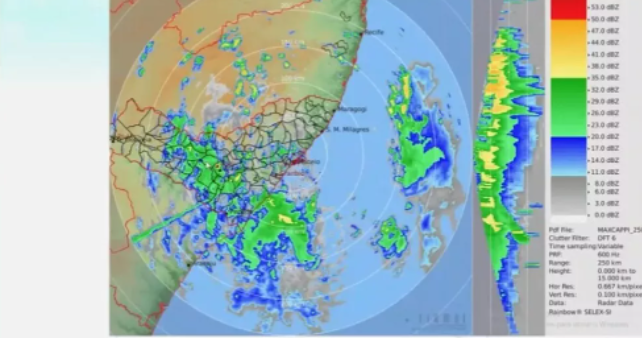 Tempestade perde força no oceano, mas alerta de chuva continua em Alagoas