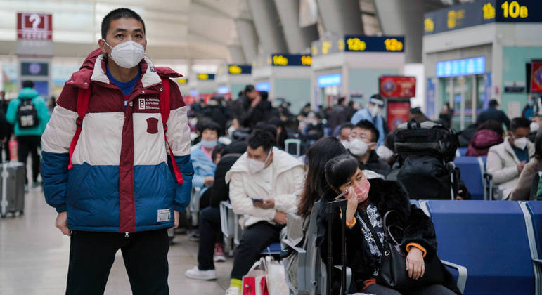 Pesquisas internas revelam até 60% da população da China com Covid