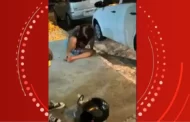 Vídeo mostra homem quebrando retrovisor de carro antes de ser baleado no José Tenório, em Maceió