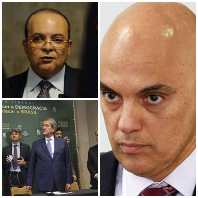 URGENTE: Alexandre de Moraes autoriza a devolução imediata dos celulares de Ibaneis e Valdemar