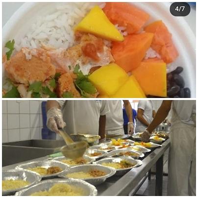PRESOS DO RN TEM ALIMENTAÇÃO DE LUXO: Frutas, cachorro-quente, feijão preto, peixe, e até chocolate.