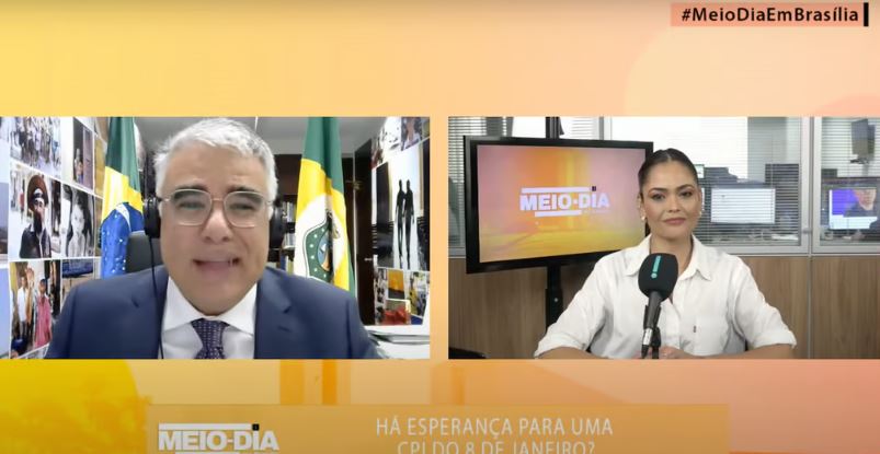 “Pacheco está procrastinando CPMI do 8 de janeiro”, afirma Girão