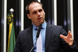 BRASIL: EDUARDO BOLSONARO BATE BOCA COM PETISTAS NA CÂMARA