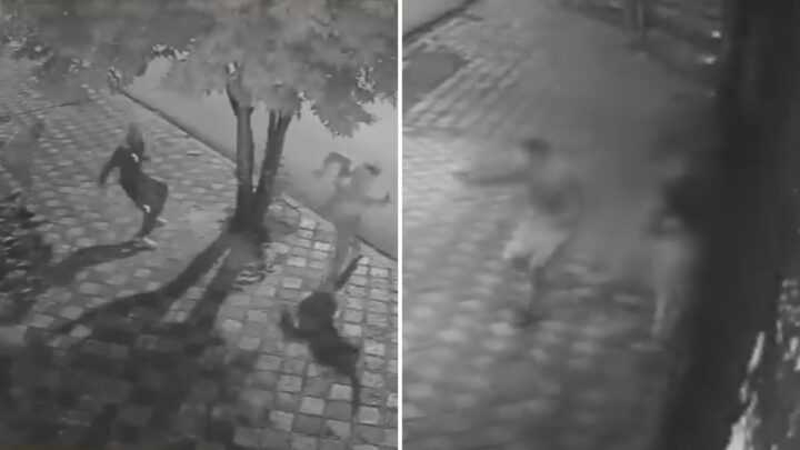 ‘Deu ruim’ – Criminosos abordam casal, mas não esperavam que uma das vítima fosse policial (veja o vídeo)