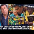 Senador Magno Malta grava vídeo impactante com idosa ao visitar cidadãs libertadas após prisão a mando de Alexandre de Moraes; VÍDEO!
