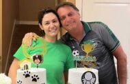Com bolos temáticos, Michelle e Bolsonaro celebram aniversários