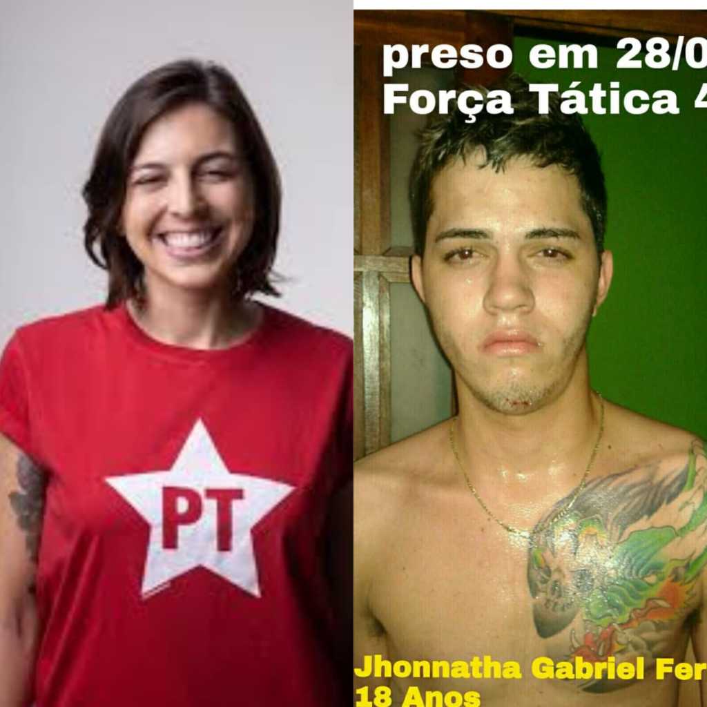 Gravíssimo: Deputada Natália Bonavides(PT-RN) ordenou que comandante da PM prestasse solidariedade a um traficante que teve sua casa incendiada pelo PCC.