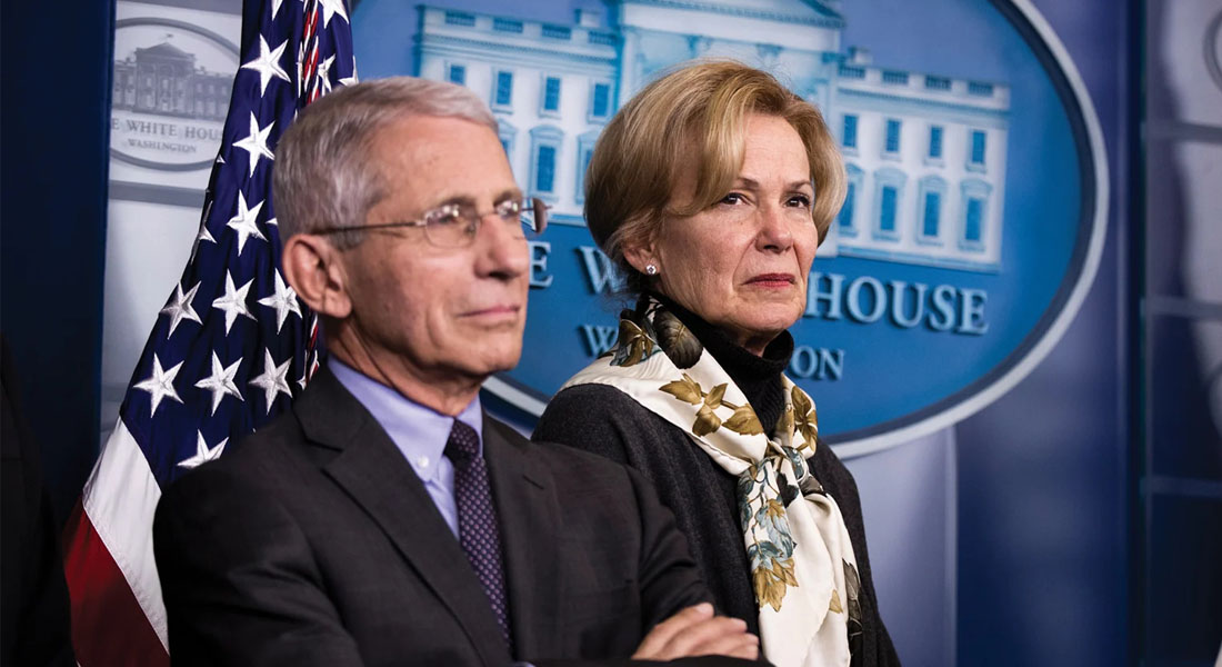 Deborah Birx admite que ela e Anthony Fauci inventaram “a ciência” sobre distanciamento social e lockdown