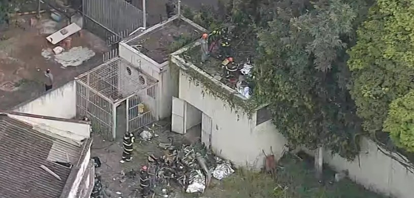 Helicóptero cai na Zona Oeste de SP, e 4 pessoas morreram; VÍDEO!