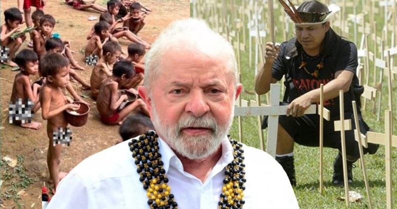 Fome matou 419 crianças yanomamis nos governos Lula e Dilma, 92 só em 2010 e assassinato de índios aumentaram 168% nos governos Lula e Dilma