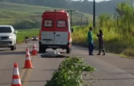 Homem morre atropelado na AL-105 e motorista foge sem prestar socorro