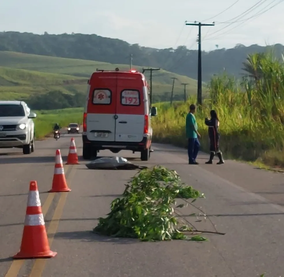Homem morre atropelado na AL-105 e motorista foge sem prestar socorro