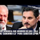 Senador Marcos do Val denuncia que membro do Governo Lula tentou ‘suborná-lo’ para sabotar CPMI: ‘a quebra do sigilo desse documento acaba com o governo Lula’, ASSISTA VÍDEO