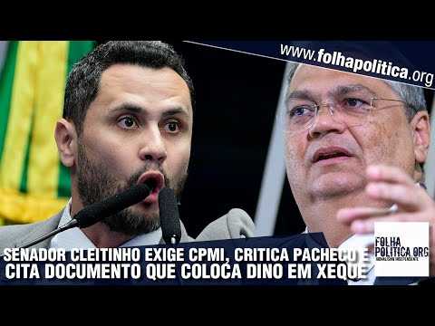 Senador Cleitinho cita documento que coloca Flávio Dino em xeque, exige CPMI e confronta: ‘Quem não deve não teme!’; VÍDEO!