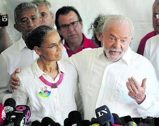BRASIL: LULA CONVOCA REUNIÃO DE ÚLTIMA HORA COM MARINA SILVA PARA DISCUTIR ENFRAQUECIMENTO DA PAUTA AMBIENTAL