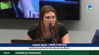 BRASIL: INFLUENCER DENUNCIA 