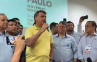 Bolsonaro discursa na AgriShow 2023