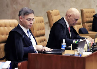 BRASIL: MENDONÇA TROCA FARPAS COM MORAES NO STF