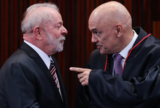 BRASIL: MORAES FAZ RECLAMAÇÃO ENVOLVENDO LULA, DIZ JORNAL