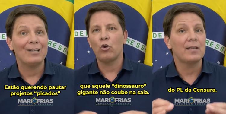 Deputado denuncia manobra para aprovação da ‘PL das Fake News’