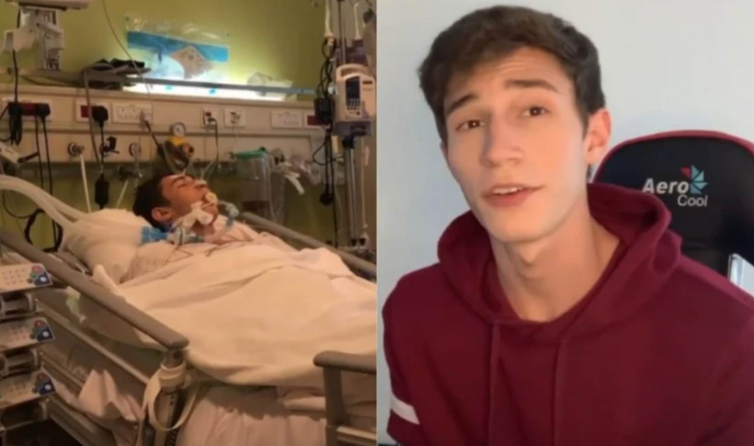 Jovem volta à vida após 7 minutos sem batimentos e perder 100% do sangue