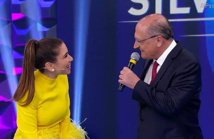 No aquecimento? Alckmin faz afago a público conservador ao ir para o programa Silvio Santos; VEJA VÍDEO