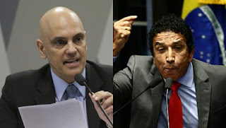 BRASIL: MAGNO MALTA DENUNCIA MORAES EM MEIO À SABATINA DO ADVOGADO DE LULA