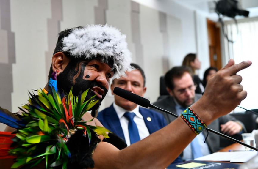 CPI das ONGs: “cadê dinheiro doado por estrangeiros para ONGs da Amazônia?”, questiona líder indígena