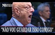 Senador Esperidião denuncia fato gravíssimo envolvendo documento adulterado por membro do Gov. Lula: ‘Supressão! Se quiser me processar, me processe. Eu não vou guardar isso’; ASSISTA VÍDEO!