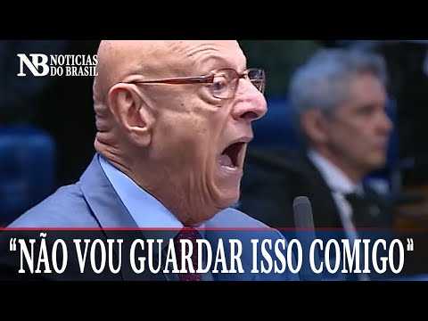 Senador Esperidião denuncia fato gravíssimo envolvendo documento adulterado por membro do Gov. Lula: ‘Supressão! Se quiser me processar, me processe. Eu não vou guardar isso’; ASSISTA VÍDEO!