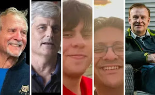 Saiba quem são os cinco mortos no submarino Titan
