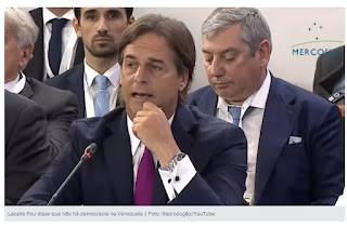 MUNDO: PRESIDENTE DO URUGUAI GERA REVOLTA DE DITADORES E POPULISTAS DE ESQUERDA EM REUNIÃO SOBRE VENEZUELA