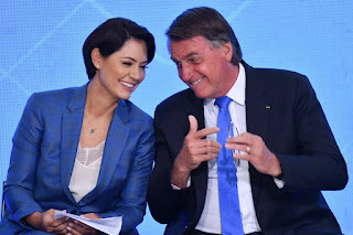 BRASIL: BOLSONARO FALA SOBRE PAPEL DE MICHELLE NO PL