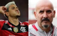Membro da comissão técnica do Flamengo dá soco na cara de atacante