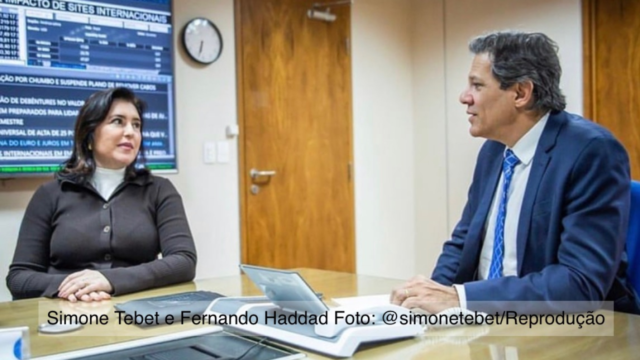 APÓS ROMBO NAS CONTAS, TEBET DIZ QUE PARCERIA COM HADDAD 