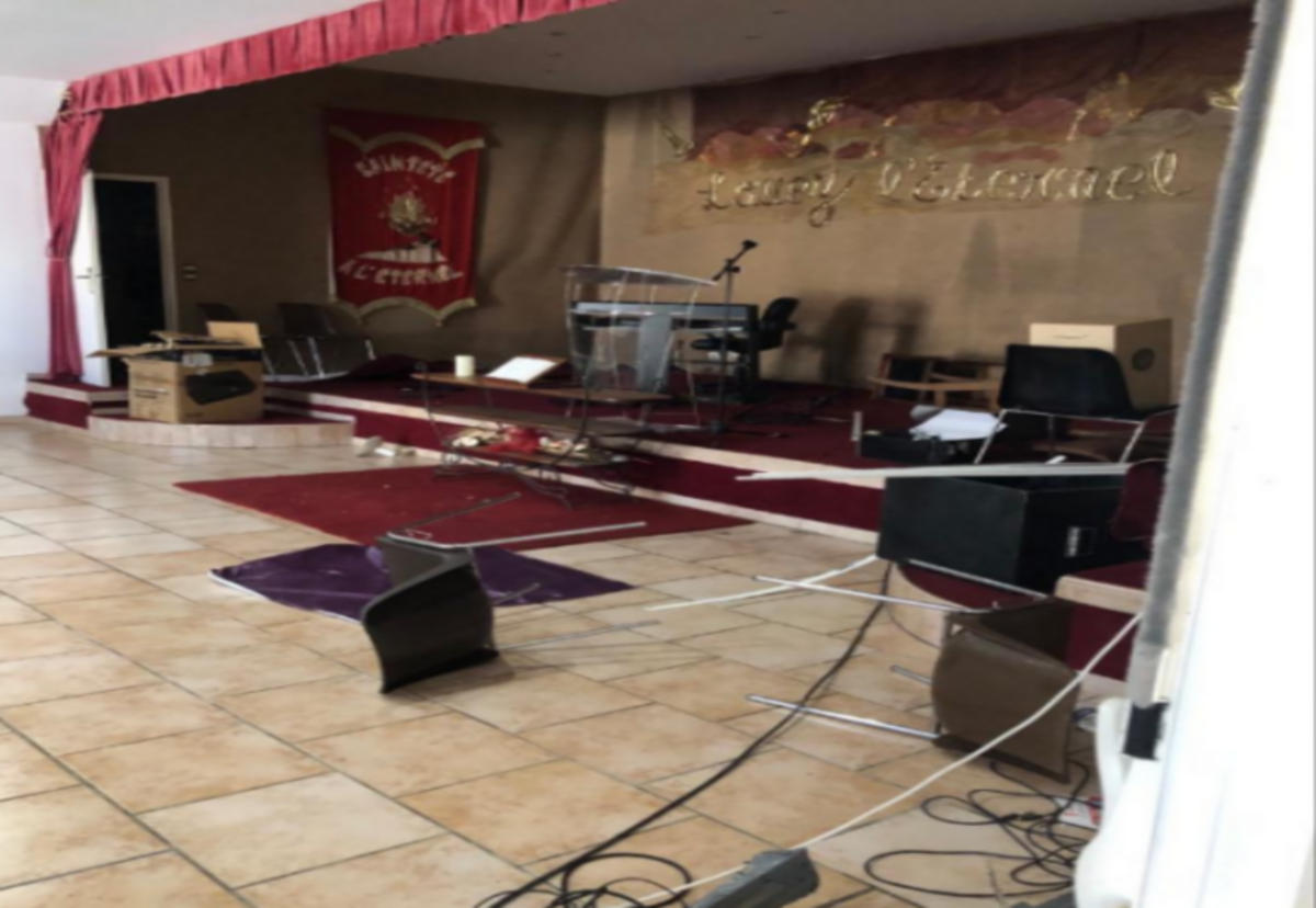 Igreja é vandalizada em Marselha, na França