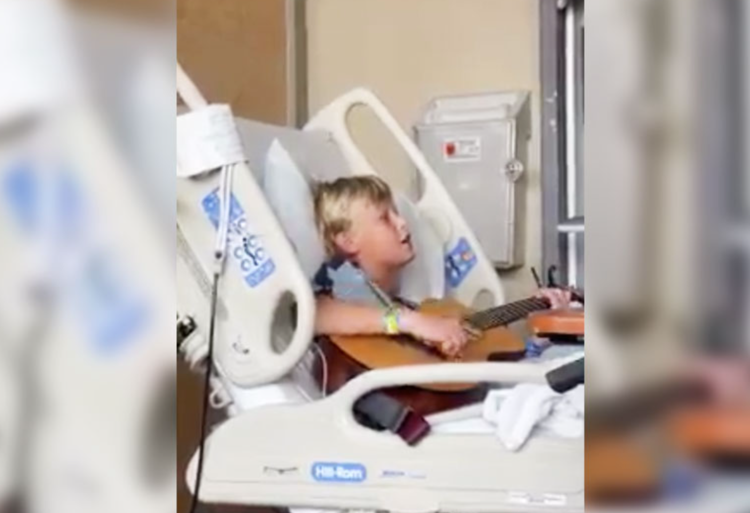 Menino usa adoração para suportar luta contra o câncer no hospital