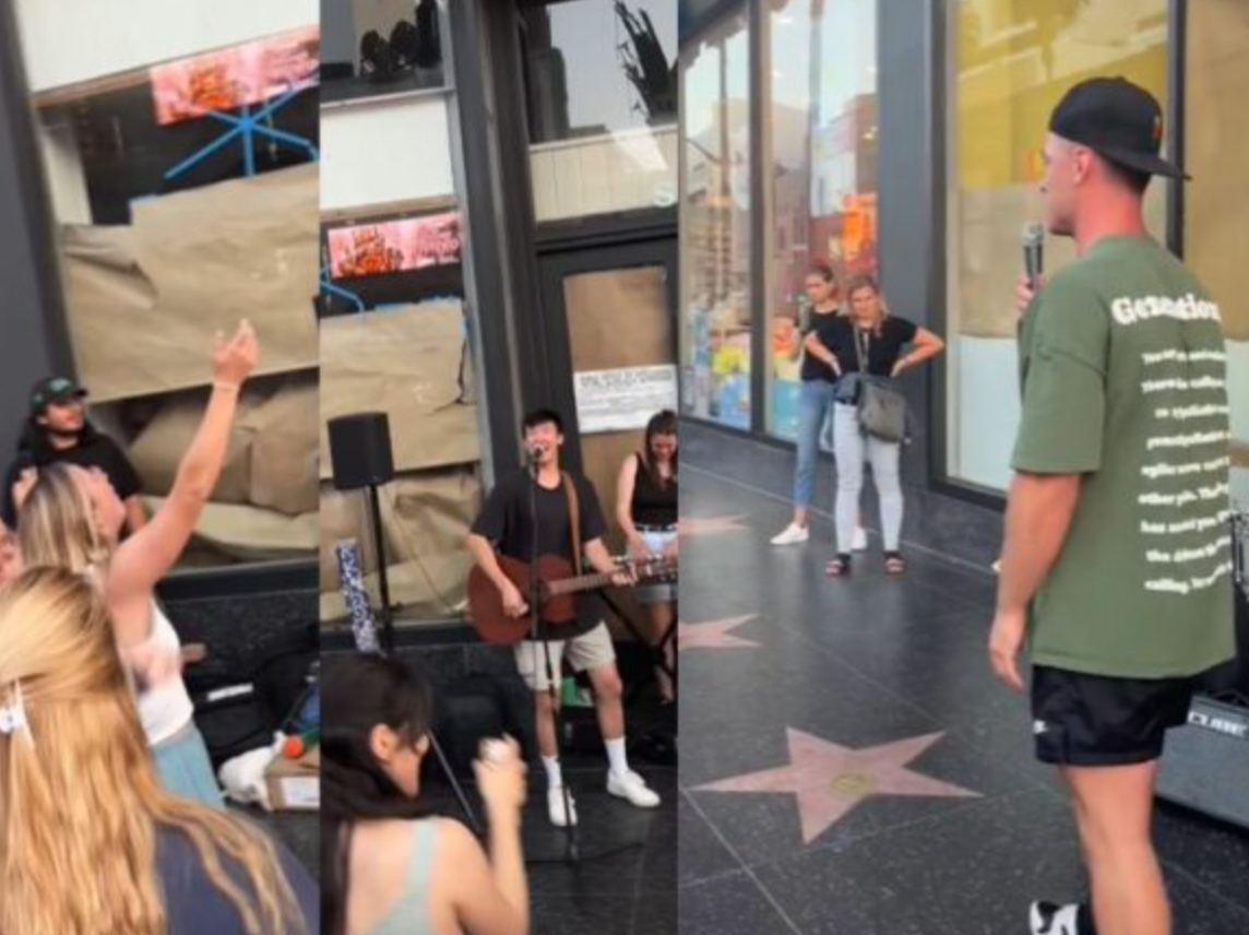Calçada da fama em Hollywood vira palco de adoração