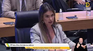 BRASIL: DEPUTADA PAULA BELMONTE DENUNCIA SABOTAGEM E CONFRONTA DINO E G. DIAS EM CPI