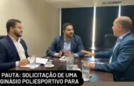 Marcos André quer ginásio poliesportivo para a Barra de Santo Antônio