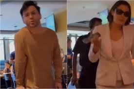Michelle Bolsonaro é provocada em restaurante e maquiador joga gelo em mulher