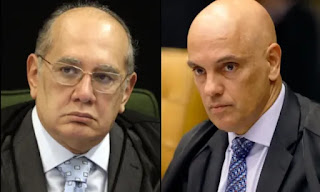 BRASIL: GILMAR MENDES IRONIZA MORAES NO STF E CITA “INQUÉRITO”