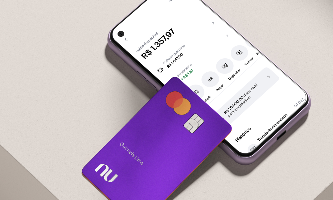 Nubank anuncia cartão de crédito virtual que expira automaticamente