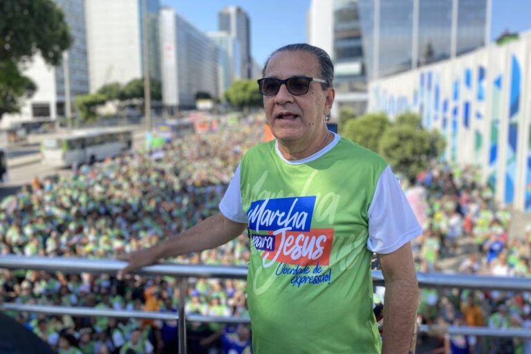 Marcha para Jesus: Brasil pertence a Jesus, não a Alexandre de Moraes, diz Malafaia