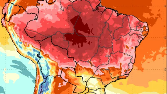 Frio está com os dias contados: massa de ar quente vai fazer subir temperaturas em todo o Brasil