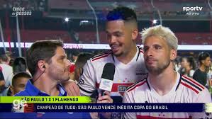 Luciano provoca depois de título do São Paulo: 'Agradecer à diretoria do Flamengo que mandou o Dorival embora'; VEJA VÍDEO
