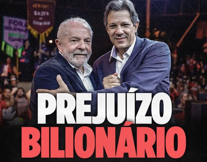 Lula reverte superavit de Bolsonaro no período de janeiro a julho em rombo de R$ 77 bilhões