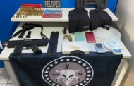 Homem é preso em Arapiraca com submetralhadora, balaclavas e mais de 130 munições