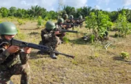 Comando Militar do Norte realiza treinamento de defesa territorial na foz do Amazonas, no AP